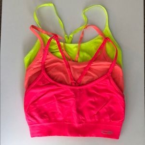 3 Neon Sports Bras from Champion